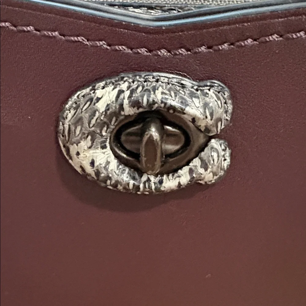 Coach 1941 Mason Carryall Oxblood Leather